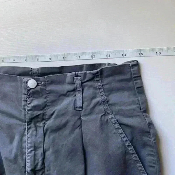 SUNDRY Women's High Rise Pleated Relaxed Cotton Grey Jeans Size 28 - Picture 6 of 11